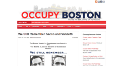 Desktop Screenshot of occupyboston.org